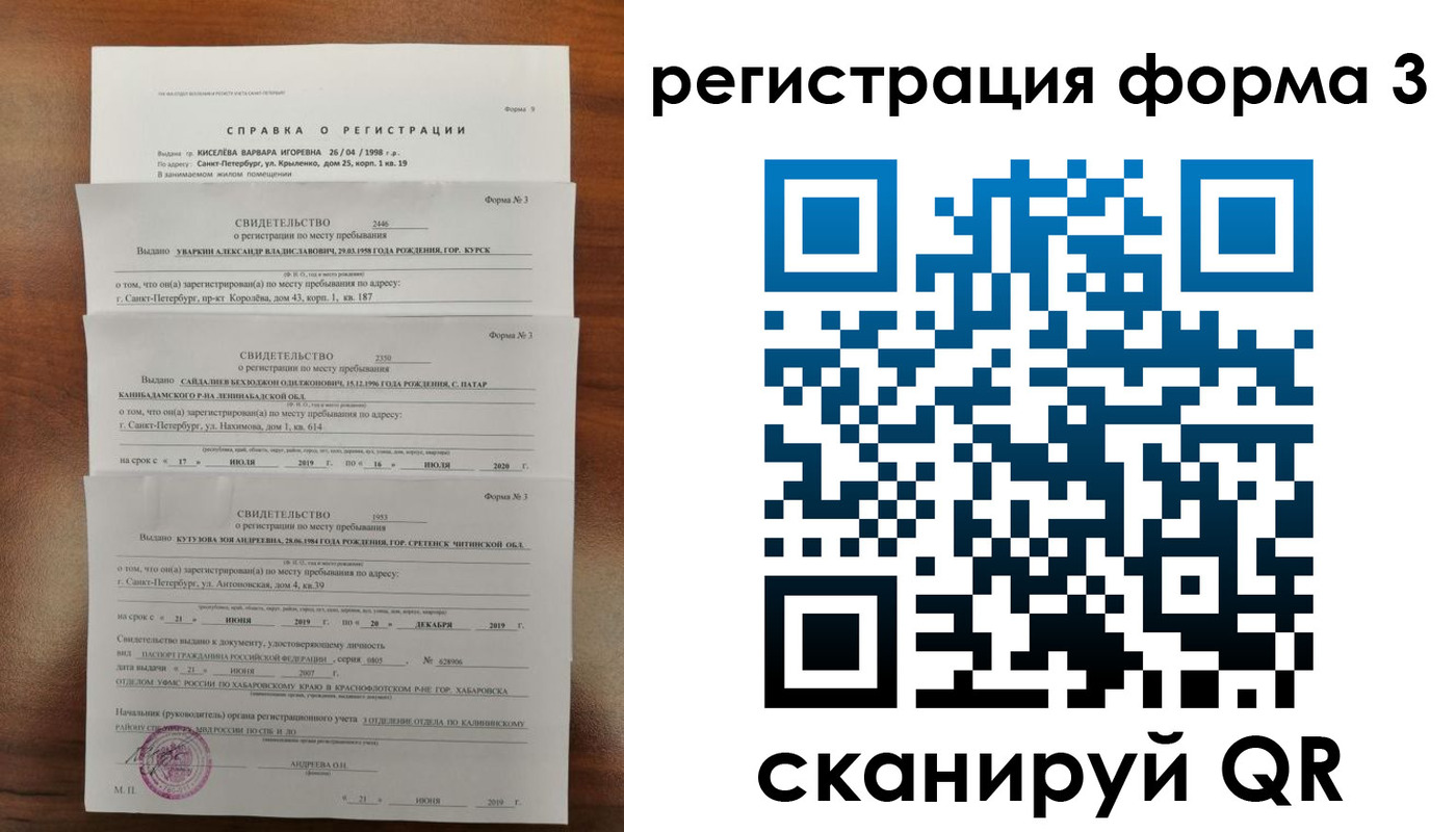 найти адрес прописки в Бикине